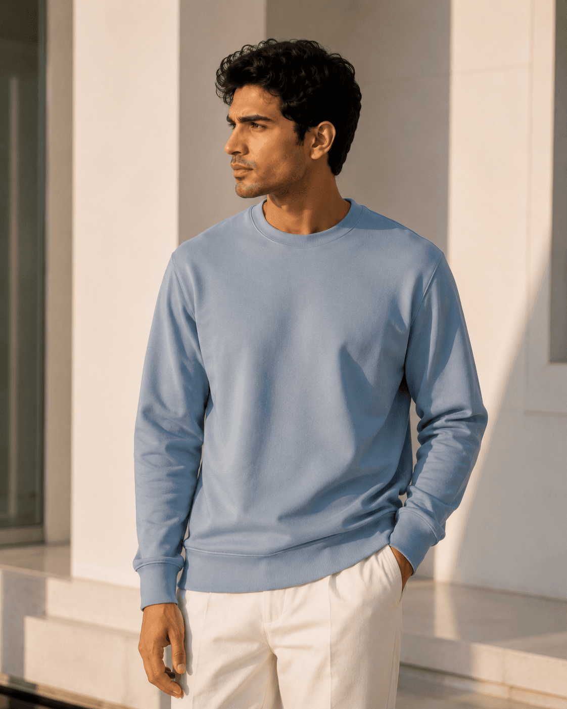 Lightweight French Terry Crew