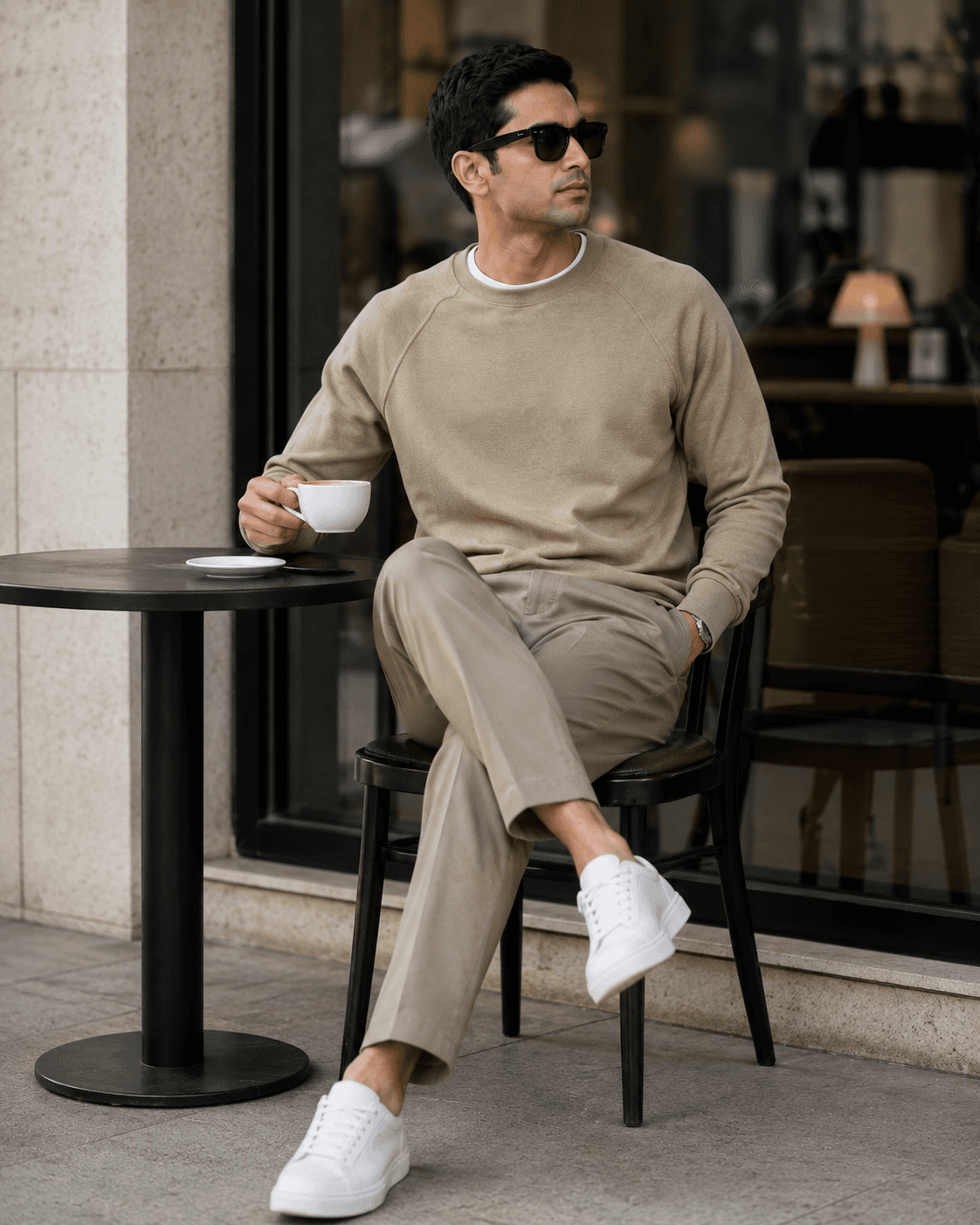 Raglan Sleeve Sweatshirt