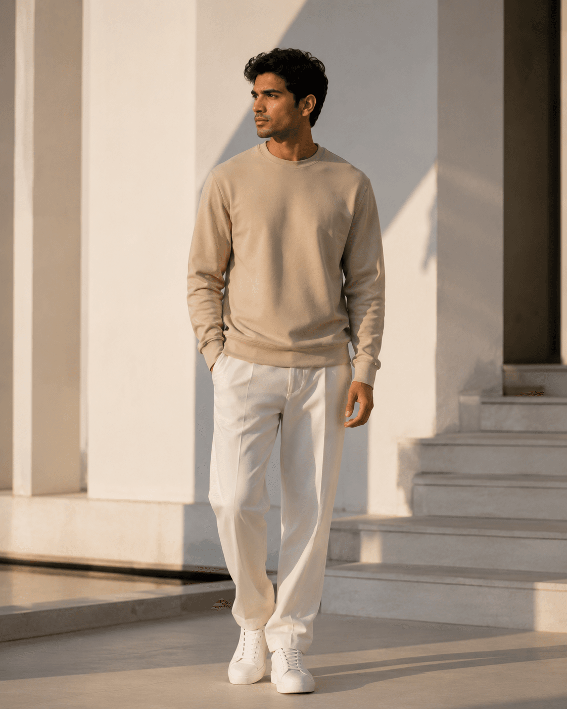 Lightweight French Terry Crew
