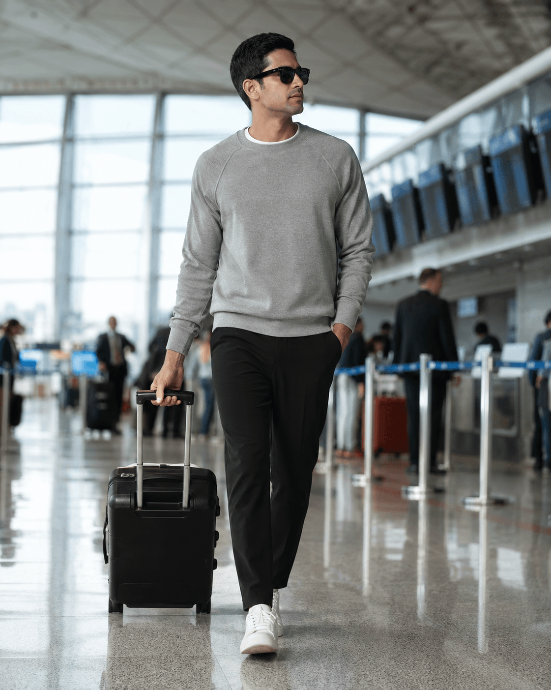 Raglan Sleeve Sweatshirt