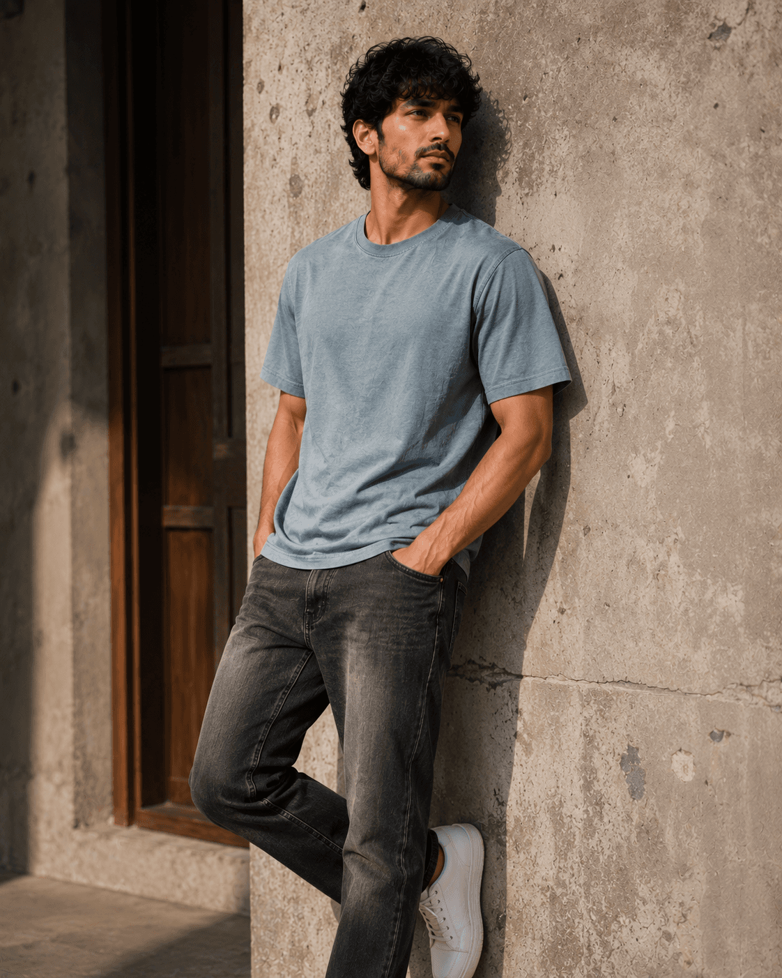 Washed Cotton Tee