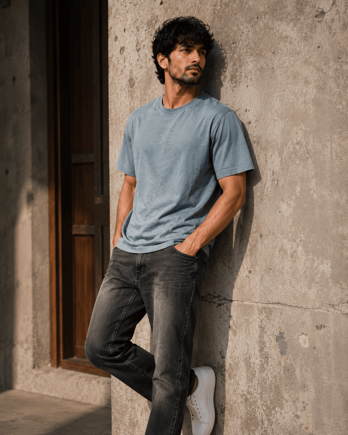 Washed Cotton Tee