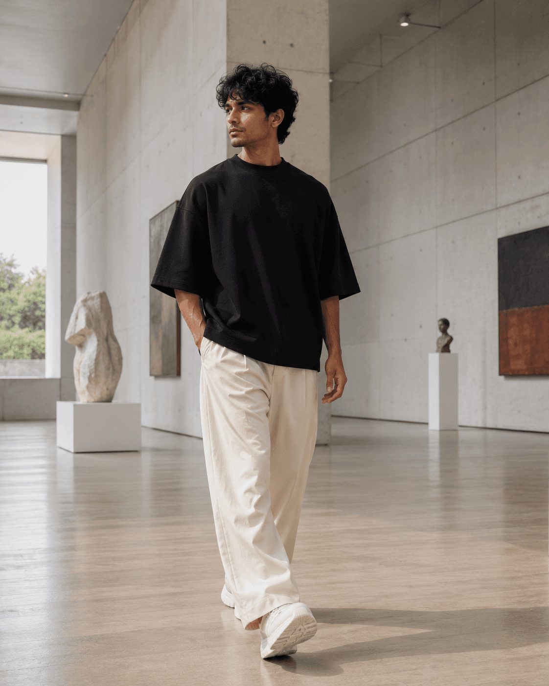 Oversized Drop Shoulder T-Shirt