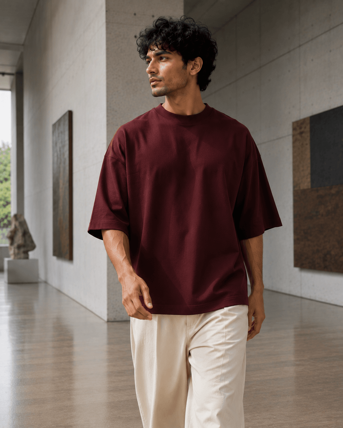 Oversized Drop Shoulder T-Shirt