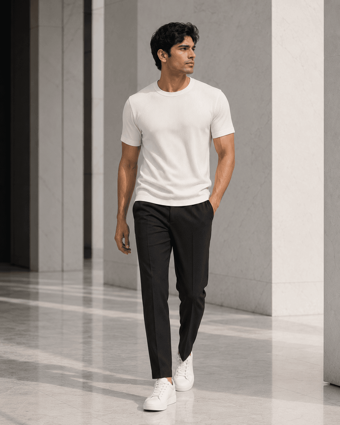 Compact Rib T-Shirt