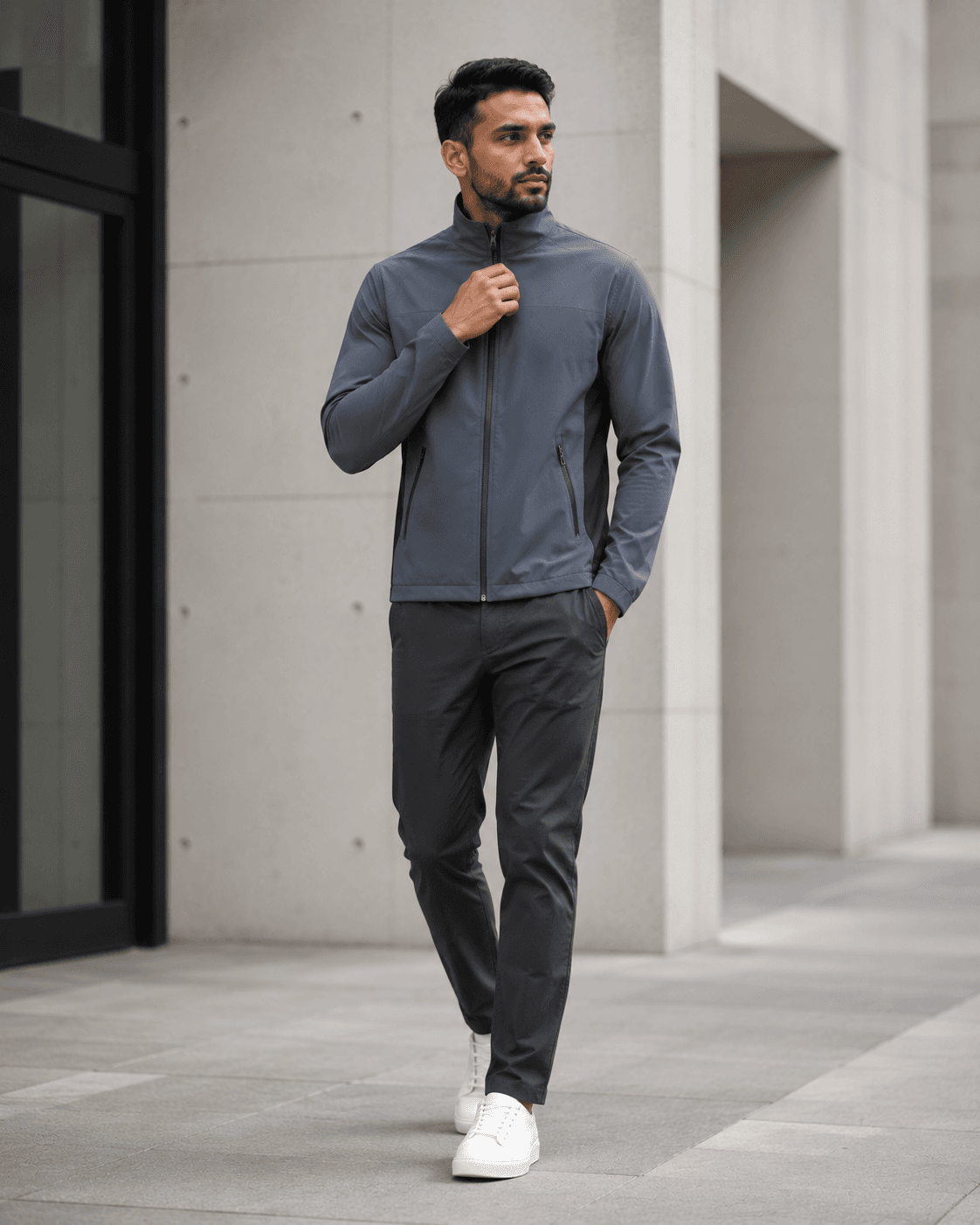 Softshell Hybrid Windcheater