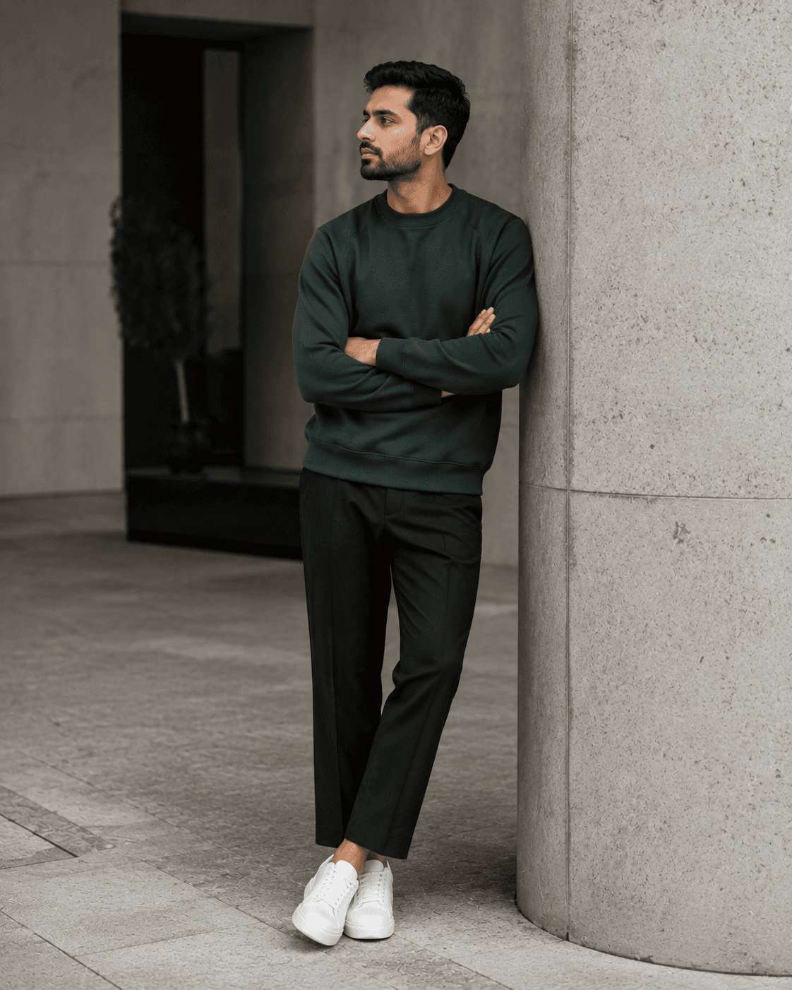 Heavy Loop Crew Sweatshirt